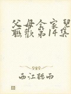 父母全家儿女大联欢第14集