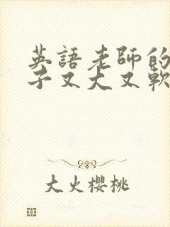 英语老师的小兔子又大又软