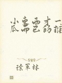 小东西才一根黄瓜而已的推荐书