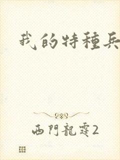 我的特种兵男友