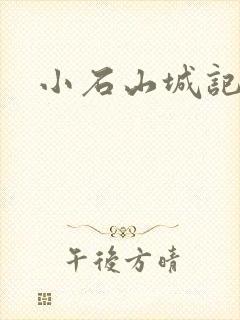 小石山城记
