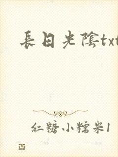 长日光阴txt