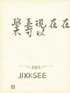 学长现在在上课不可以