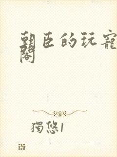 朝臣的玩宠笔趣阁