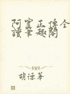 阿宾正传全文阅读笔趣阁