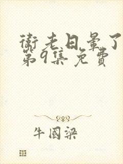 卫老日晕了淑蓉第9集免费