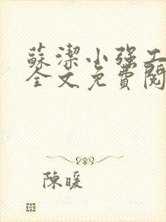 苏洁小强工地情全文免费阅读