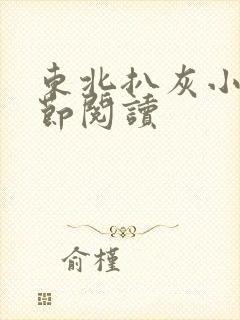 东北扒灰小说分节阅读