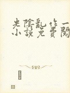 光阴乱作一团的小说免费阅读