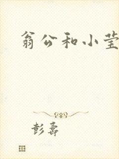 翁公和小莹