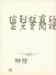 捡到校霸的遥控器免费阅读