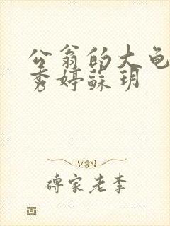 公翁的大龟挺进秀婷苏玥封面