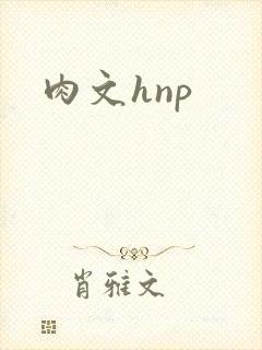 肉文hnp