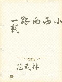 一路向西小说下载
