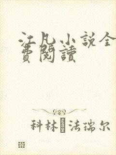 江凡小说全文免费阅读