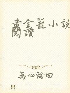 黄金笼小说免费阅读