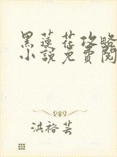 黑莲花攻略手册小说免费阅读全文