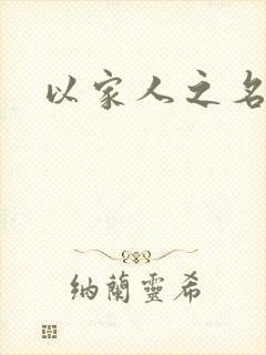 以家人之名小说