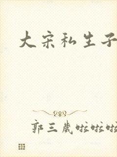 大宋私生子