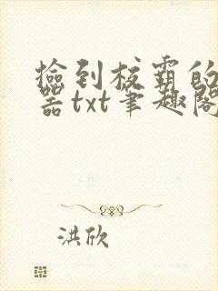 捡到校霸的遥控器txt笔趣阁