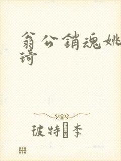 翁公销魂姚瑶琦琦