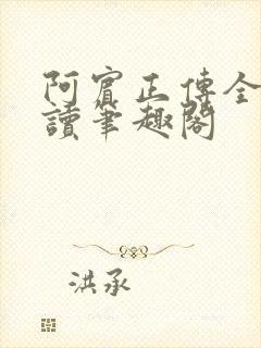 阿宾正传全文阅读笔趣阁