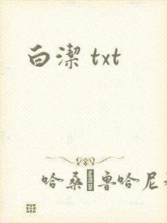 白洁 txt