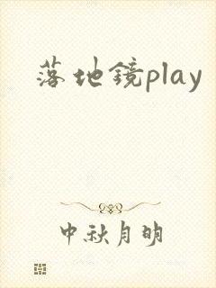 落地镜play