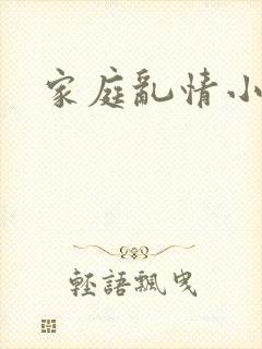 家庭乱情小说