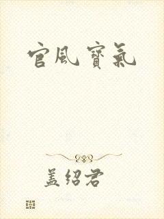 官风宝气