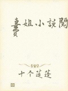 妻姐小说阅读免费