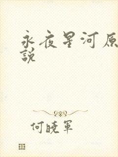 永夜星河原著小说