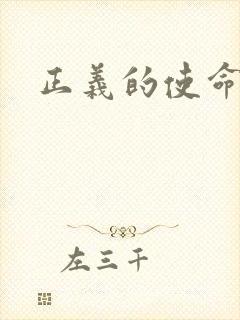 正义的使命小说