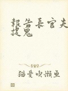 报告长官夫人在捉鬼