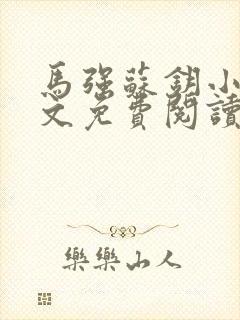 马强苏钥小说全文免费阅读最新章节