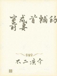 穿成首辅的炮灰前妻