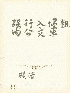 强行入侵粗暴h肉公交车