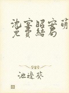 沈宴昭安萌全文免费结局