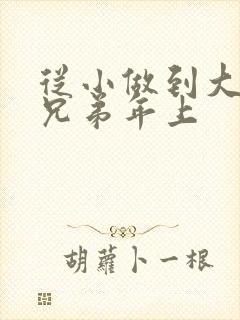 从小做到大骨科兄弟年上