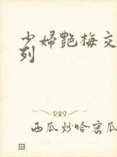 少妇艳梅交换系列