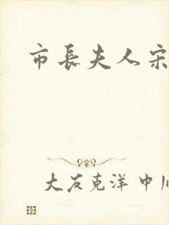 市长夫人宋姐