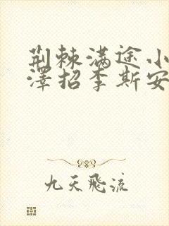 荆棘满途小说李泽招李斯安