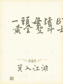 一头母猪 BY 黄金圣斗士