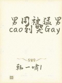 男同被猛男房东cao到哭Gay