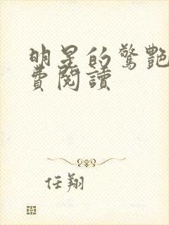 明星的惊艳史免费阅读