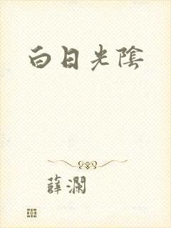 白日光阴