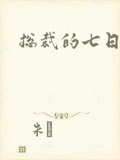 总裁的七日索情