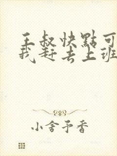 王叔快点可以吗我赶去上班