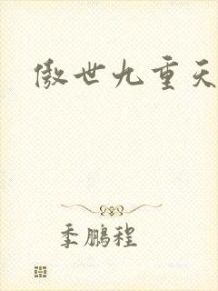 傲世九重天小说