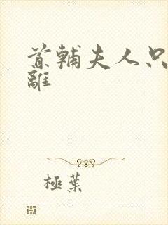 首辅夫人只想和离